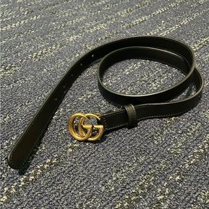 Authentic Gucci GG Belt Size 80